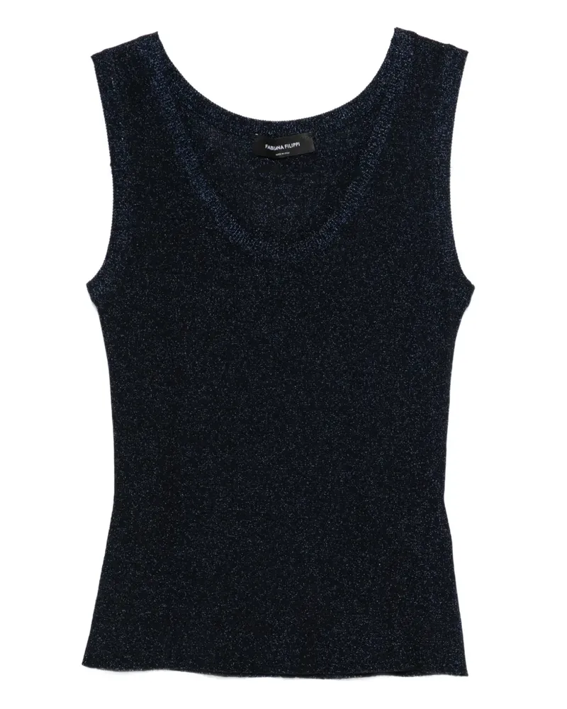 Fabiana Filippi sleeveless top - Blau Blau