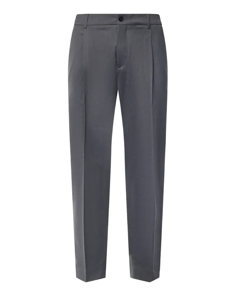 Be Able elasticated-waistband pleated trousers - Grau Grau