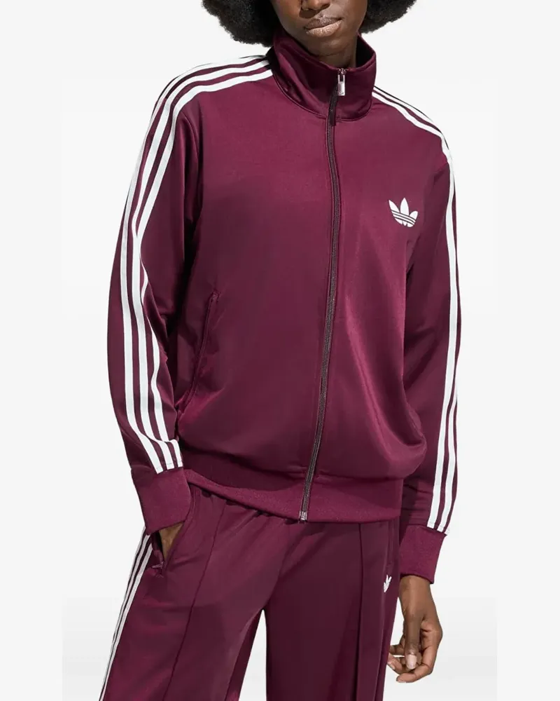 adidas Firebird logo-embroidered sweatshirt - Rot Rot