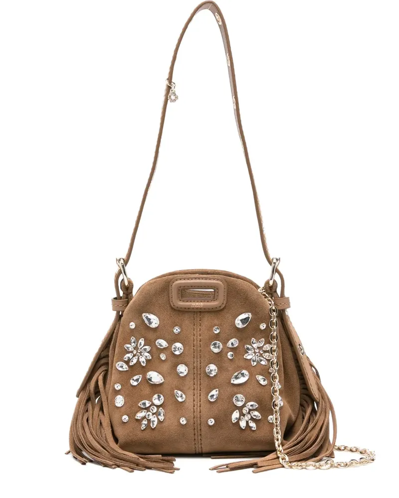 Maje Miss M Mini-Tasche - Braun Braun