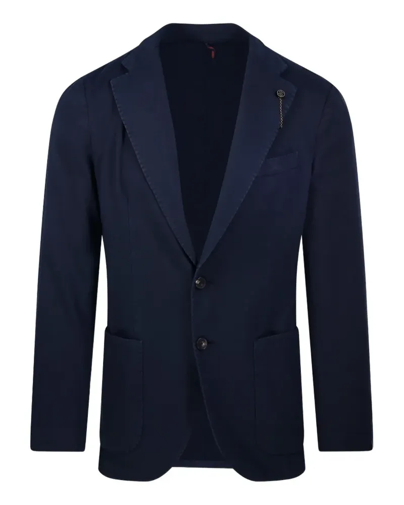 Biagio Santaniello Einreihiges Sakko - Blau Blau