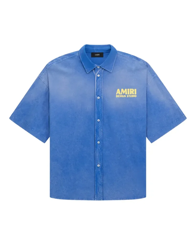 Amiri 1994 Camp Hemd - Blau Blau