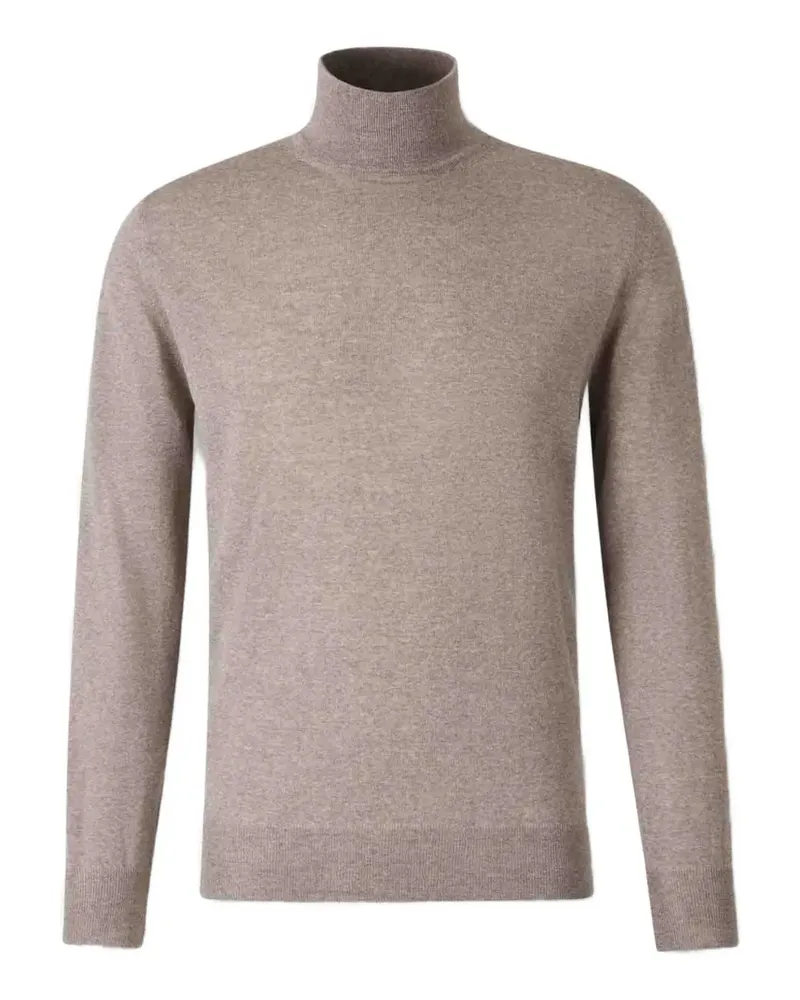 Canali Pullover mit Stehkragen - Nude Nude