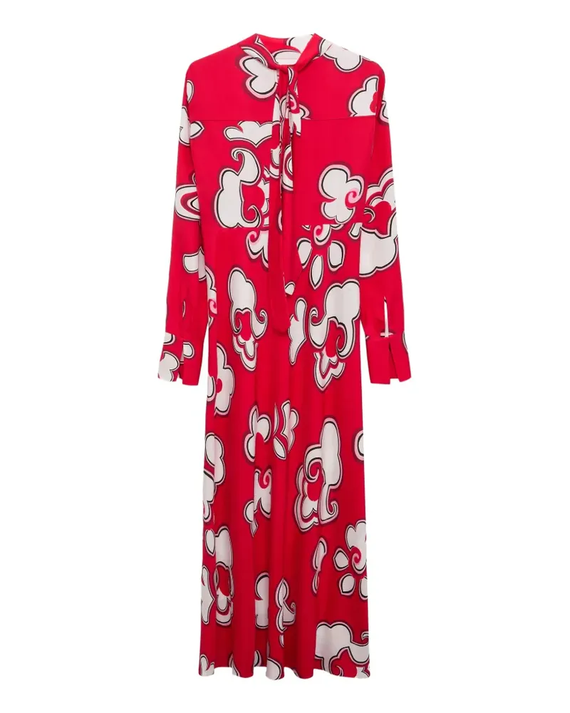 Dorothee Schumacher Maxikleid mit Blumen-Print Rot