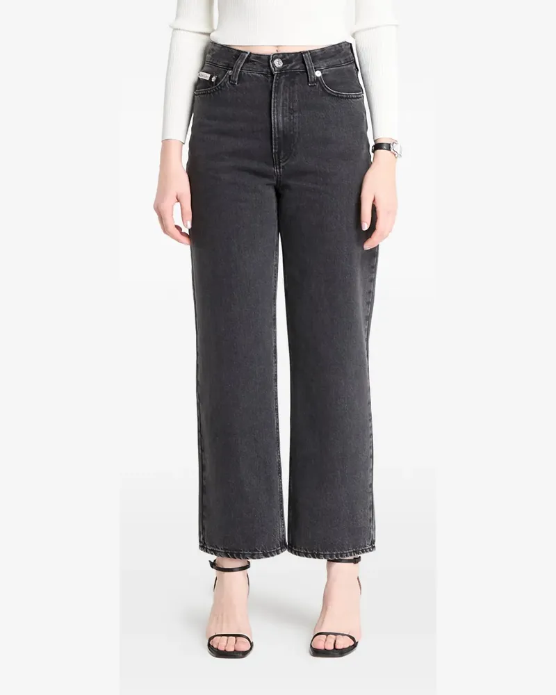 Calvin Klein Barrel belt-loops jeans - Schwarz Schwarz