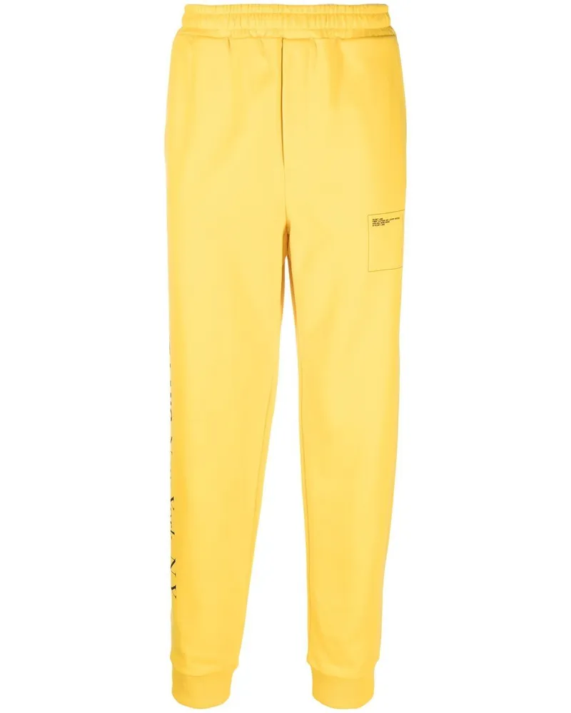 Helmut Lang New York Postcard Jogginghose - Gelb Gelb