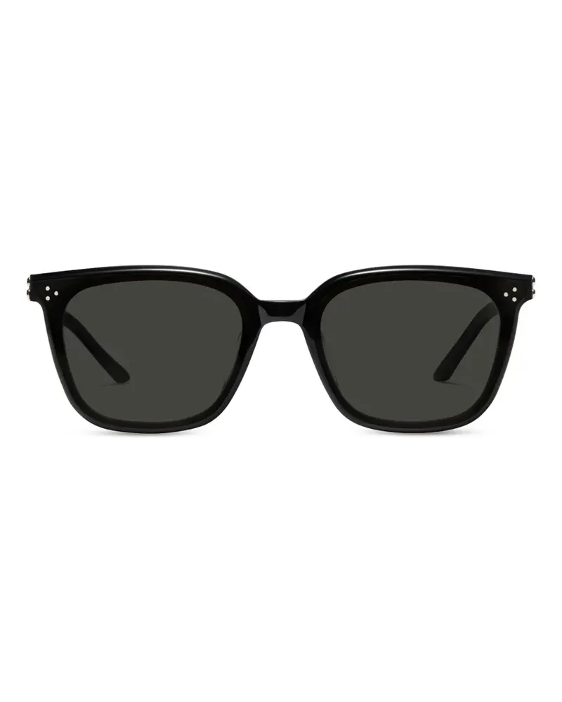 Gentle Monster Eckige Sonnenbrille - Schwarz Schwarz
