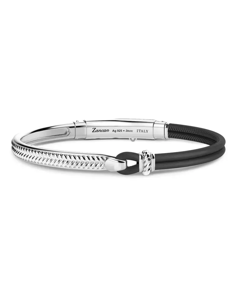 ZANCAN Armband mit Logo-Gravur - Silber Silber