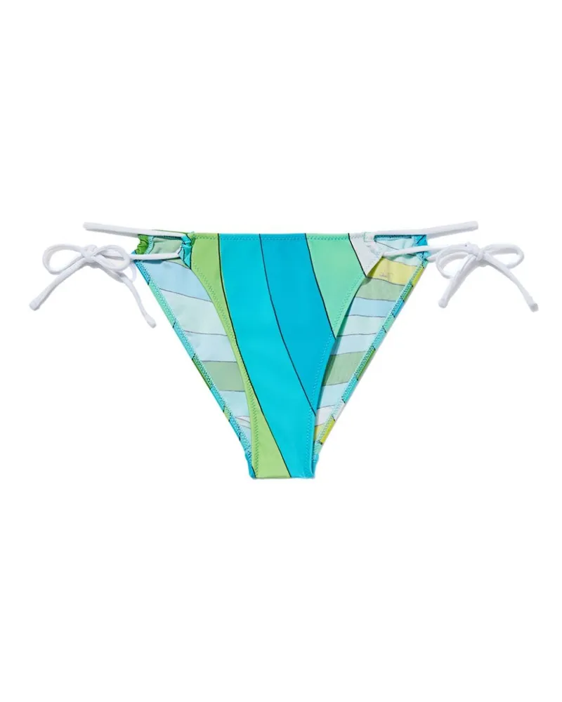 Emilio Pucci Bikinihöschen mit Print - Blau Blau