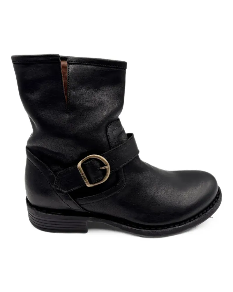 Fiorentini + Baker Eli-Eternity-Kurni buckle-strap ankle boots - Schwarz Schwarz
