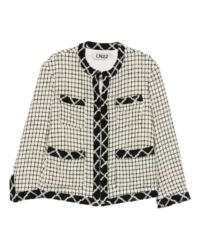 LnA Clothing Jacke mit Taschenbesatz - Weiß Weiß