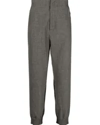 Thom Browne Jogginghose in Colour-Block-Optik Grau