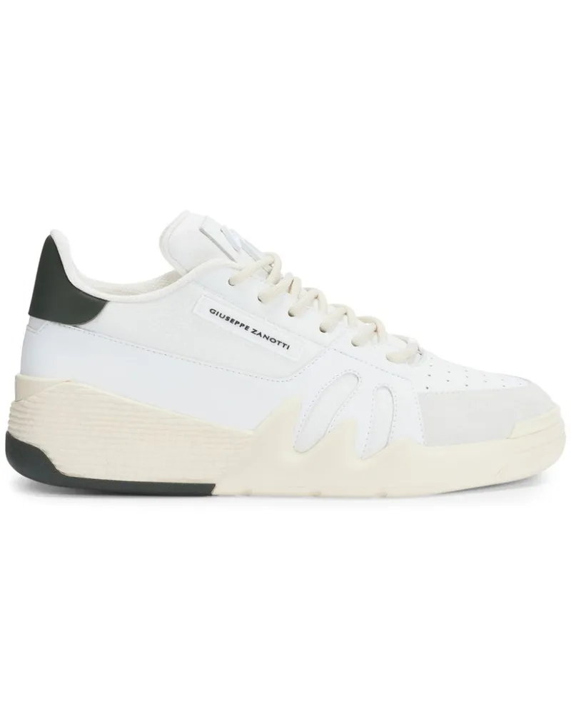 Giuseppe Zanotti Talon Sneakers mit Logo-Patch - Weiß Weiß