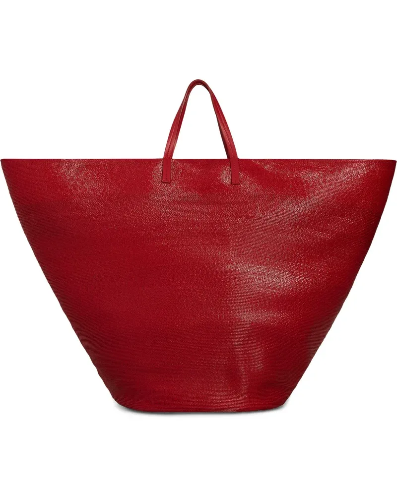 Giambattista Valli Shopper mit Logo-Patch - Rot Rot
