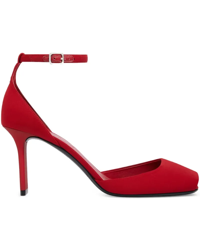 Courrèges Pumps mit Knöchelriemen - Rot Rot