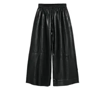 Hose mit weitem Bein - Schwarz