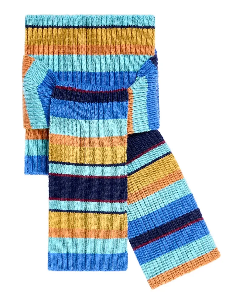 Dries van Noten Schal mit Rollkragen - Blau Blau