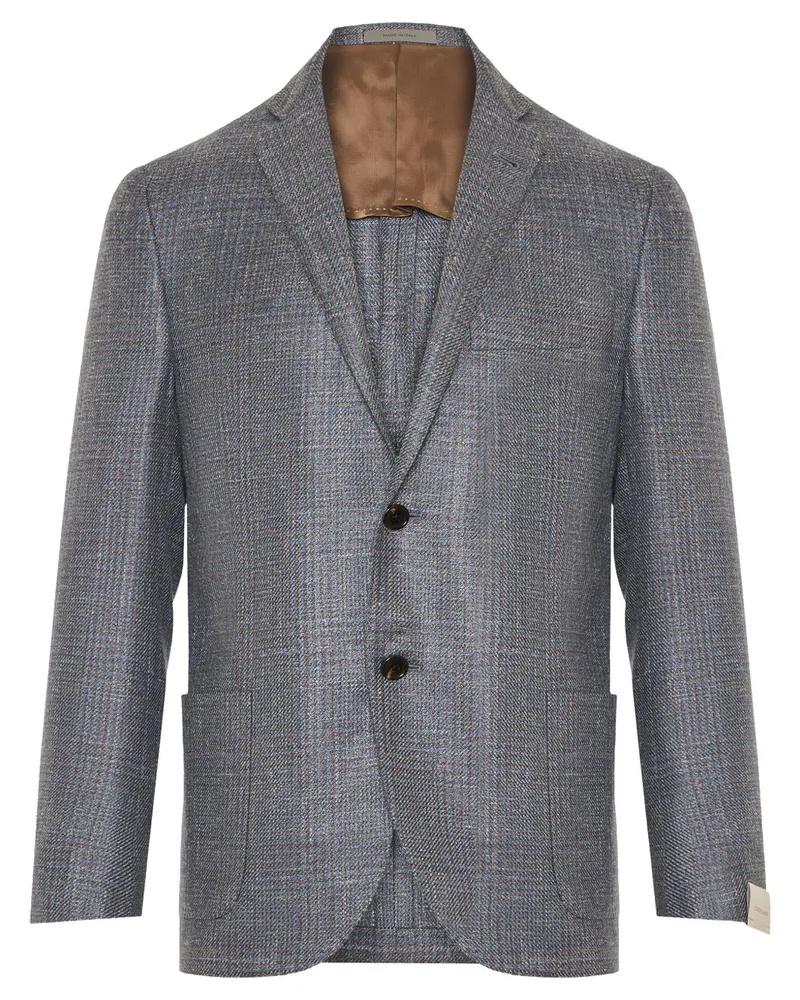 Corneliani Einreihiges Sakko - Blau Blau