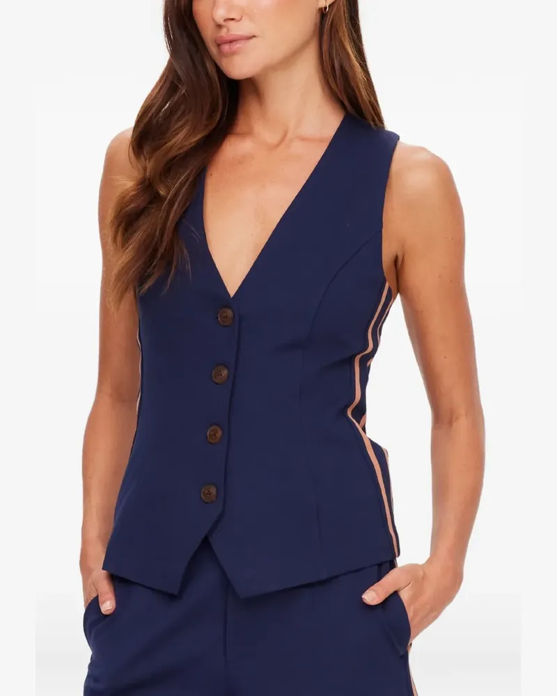 The Upside Toledo Greer Weste - Blau Blau