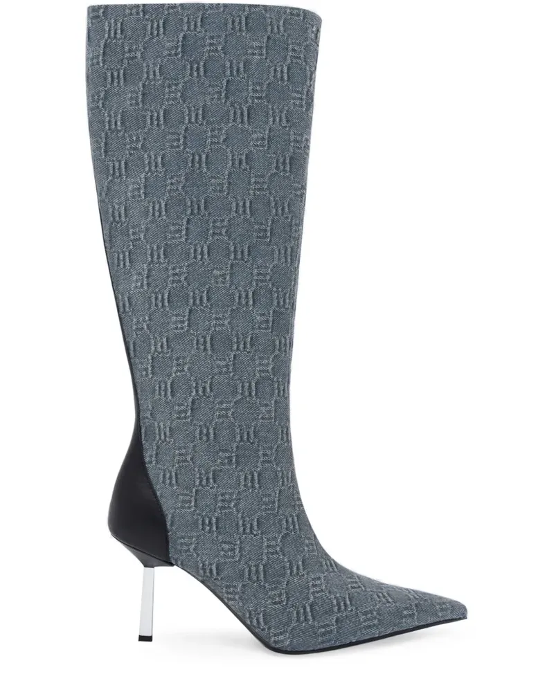 MISBHV Stiefel mit Monogramm 75mm - Blau Blau
