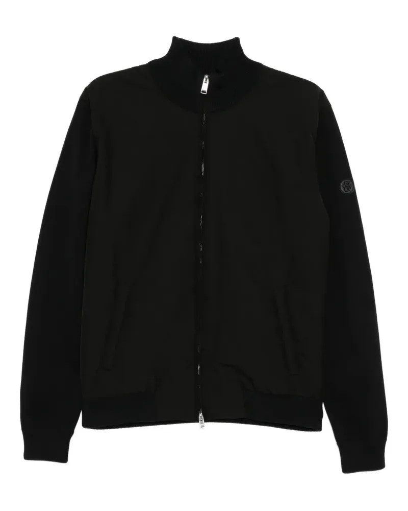 HUGO BOSS Double-B Jacke mit Monogramm - Schwarz Schwarz