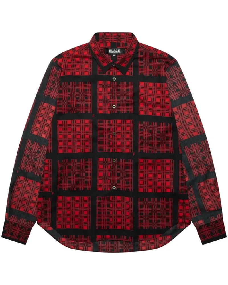 Comme des Garçons Kariertes Hemd - Rot Rot