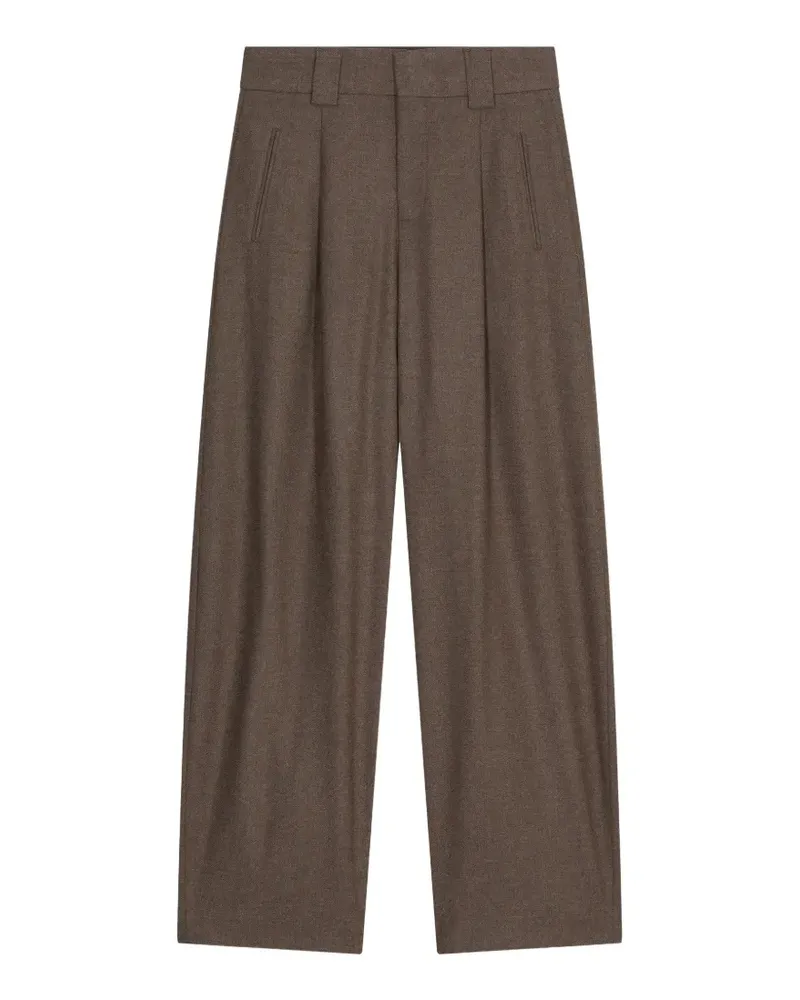 Closed Wendlyn pleated trousers - Braun Braun