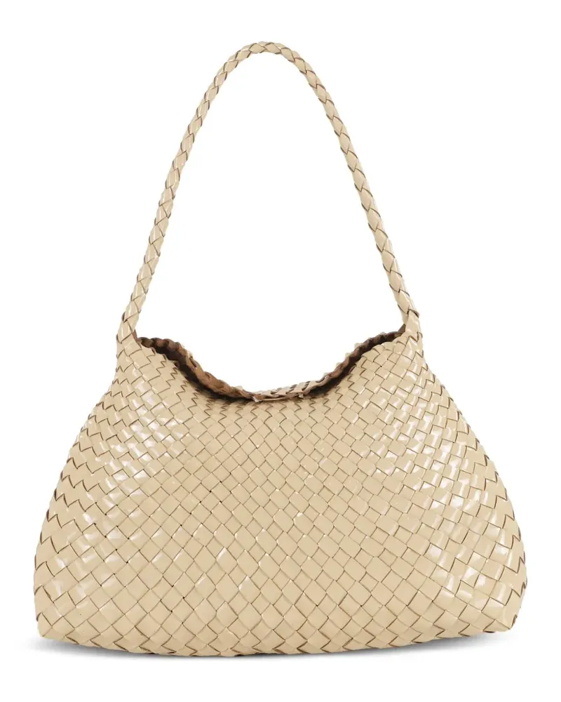 Dragon Diffusion Gewebte Schultertasche - Nude Nude