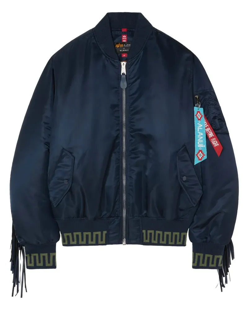 Alanui x Alpha Industries Bomberjacke - Blau Blau