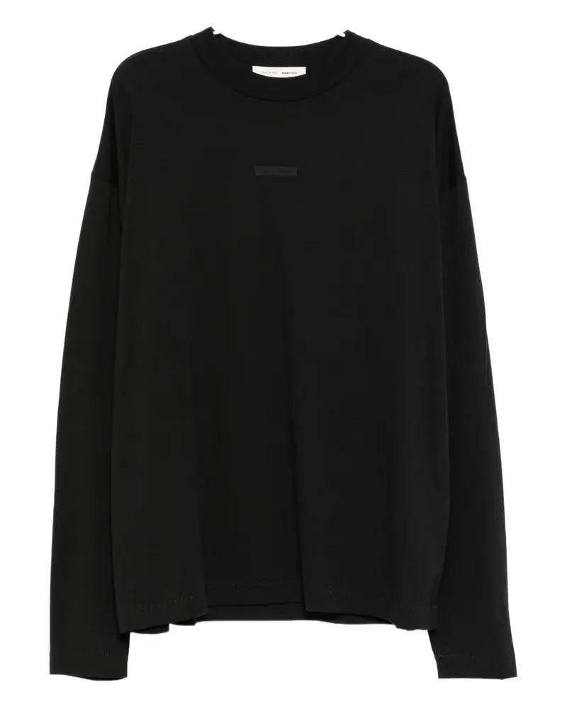 Fear of God Klassisches Langarmshirt - Schwarz Schwarz