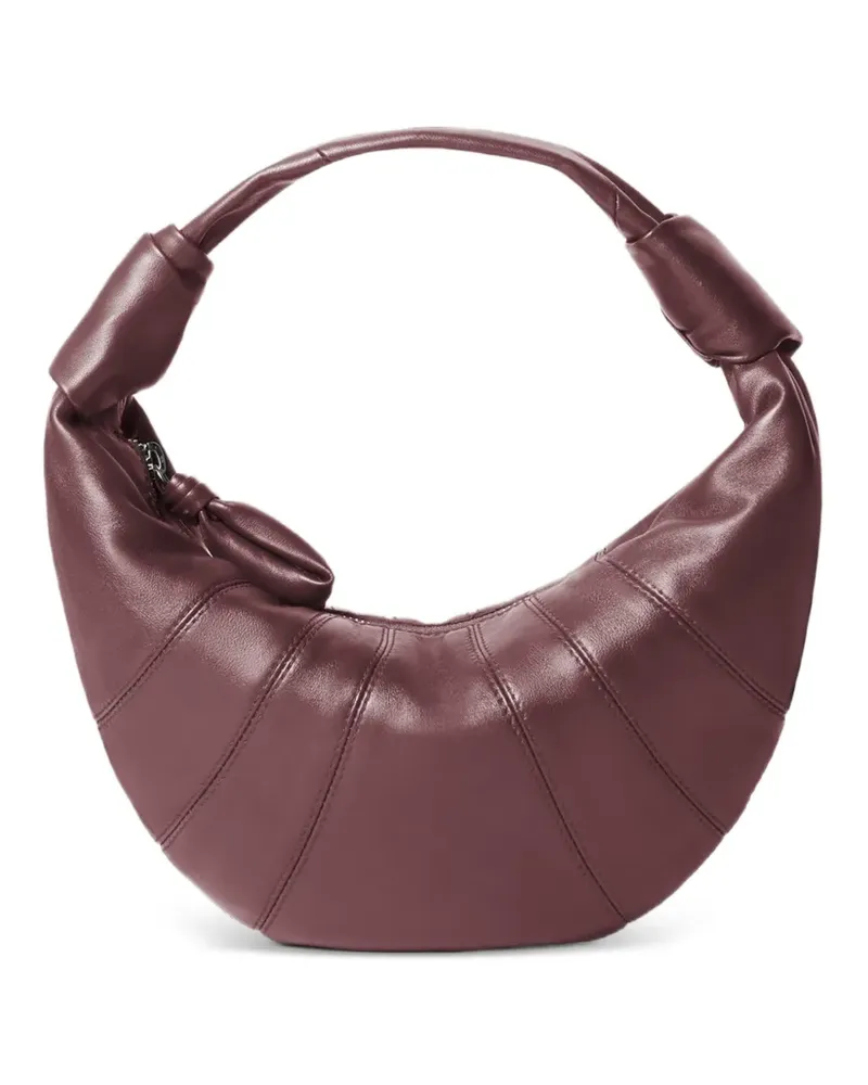 Christophe Lemaire mini Fortune Croissant leather bag - Braun Braun