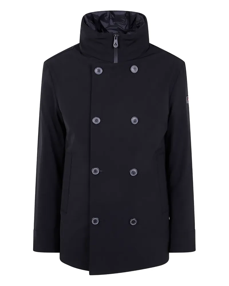 Peuterey double-breasted down jacket - Schwarz Schwarz