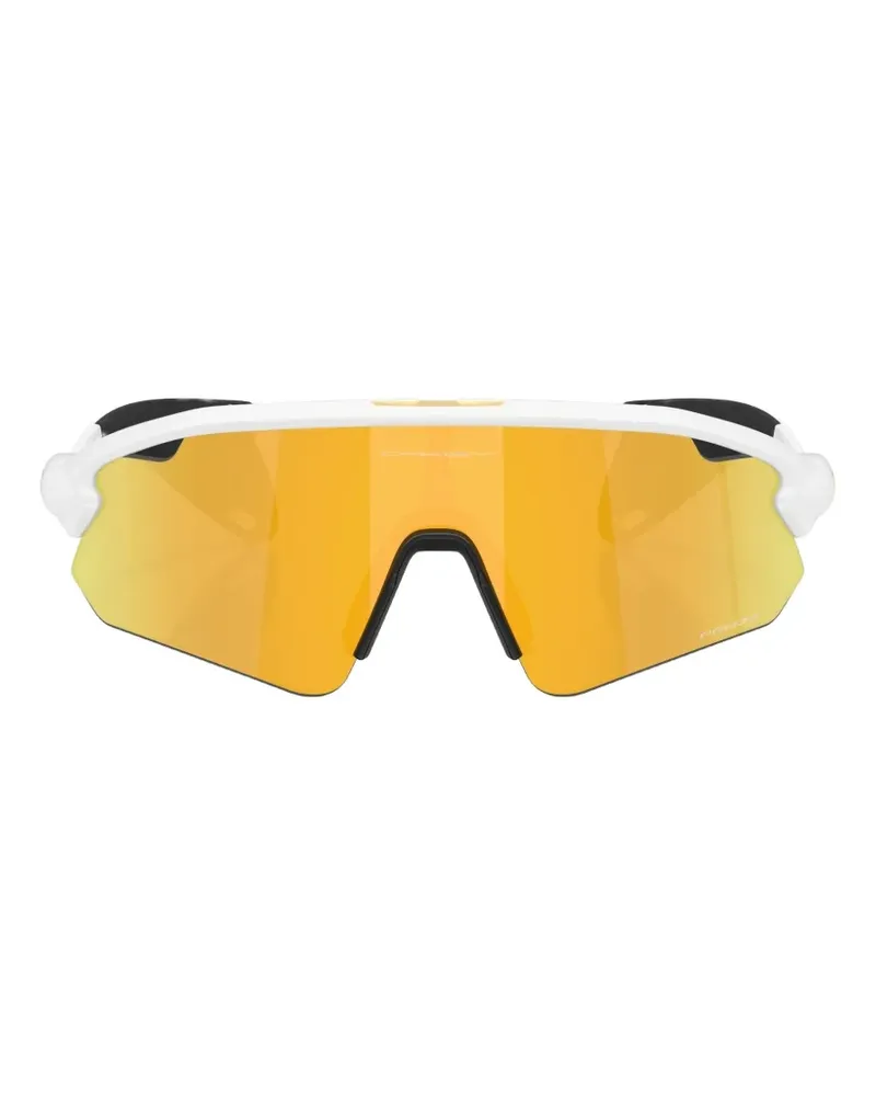 Oakley Sonnenbrille mit geometrischem Gestell - Weiß Weiß