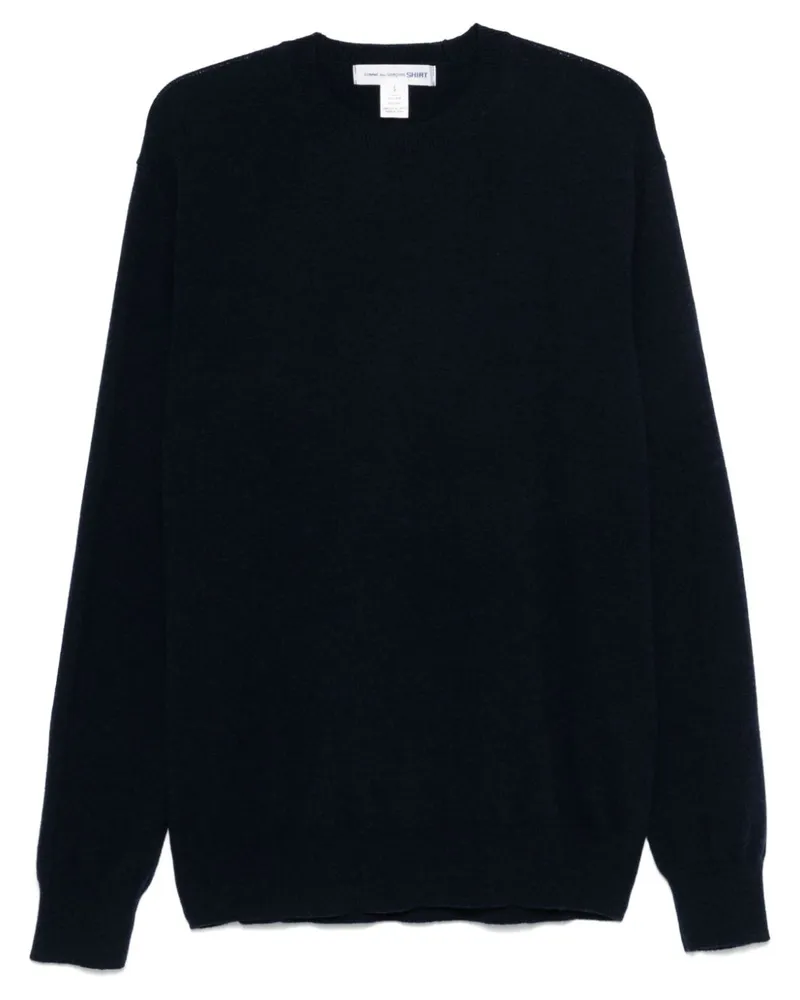 Comme des Garçons Klassischer Pullover - Blau Blau