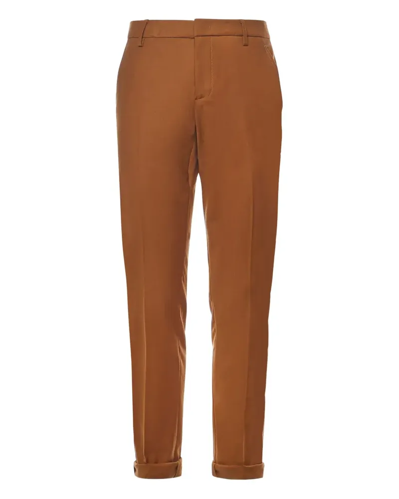 Dondup Gürtelschlaufen-Hose mit Seitentaschen - Braun Braun