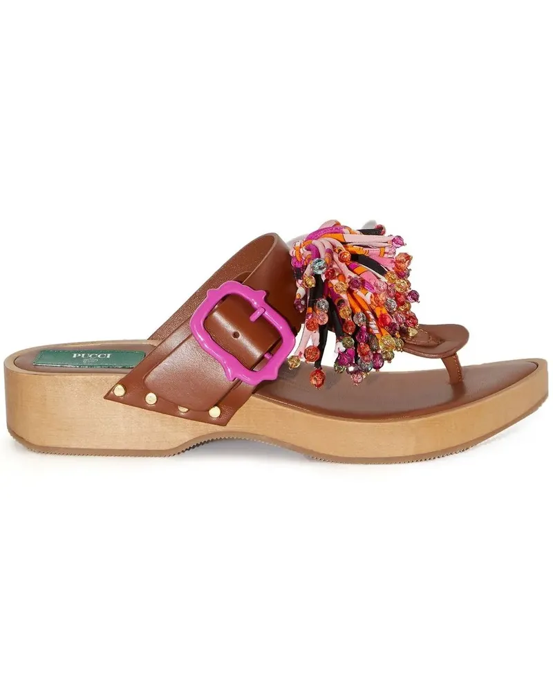 Emilio Pucci Birgitt Sandalen - Braun Braun