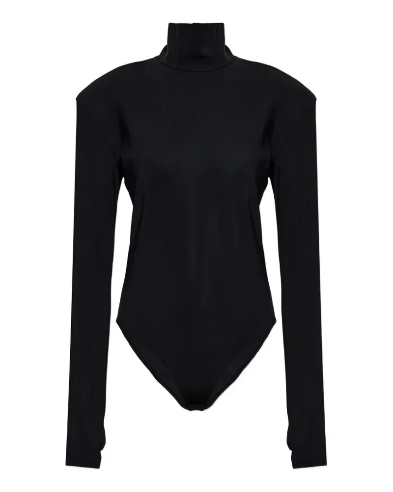 IRO Ton stand-up collar bodysuit - Schwarz Schwarz