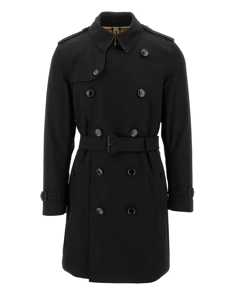 Burberry Kensington Trenchcoat - Schwarz Schwarz