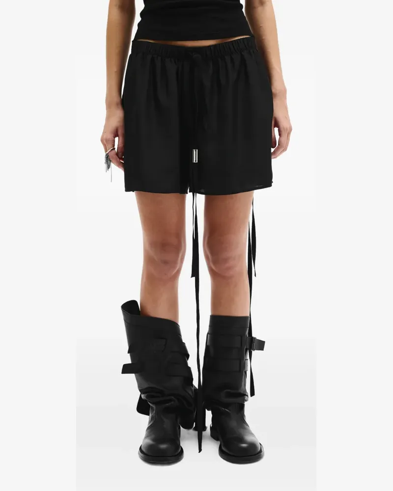 Ann Demeulemeester Gilla Shorts - Schwarz Schwarz