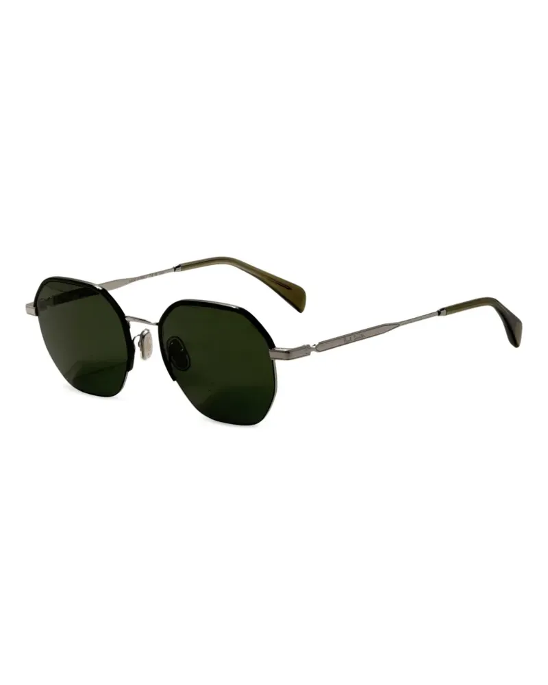 Paul Smith Lovell Sonnenbrille mit geometrischem Gestell - Silber Silber