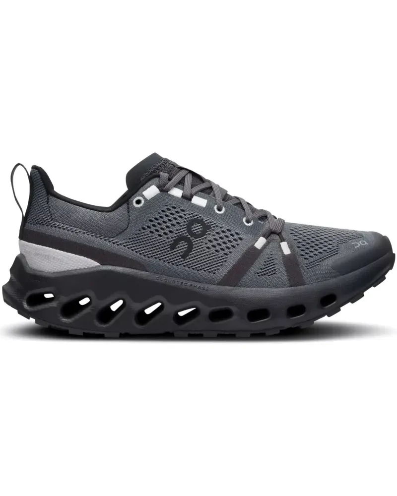 ON Cloudsurfer Trail "ECLIPSE BLACK" Sneakers - Grau Grau