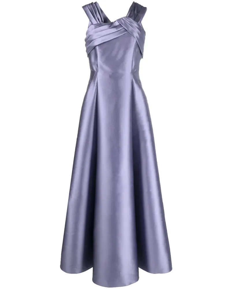 Alberta Ferretti Ausgestelltes Abendkleid - Violett Violett