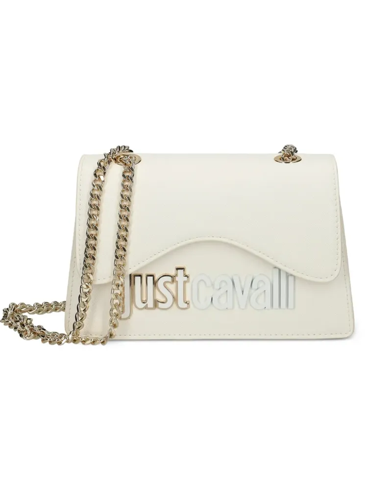 Just Cavalli chain-strap shoulder bag - Nude Nude