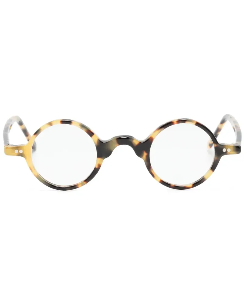 EPOS Ares Brille mit rundem Gestell - Braun Braun