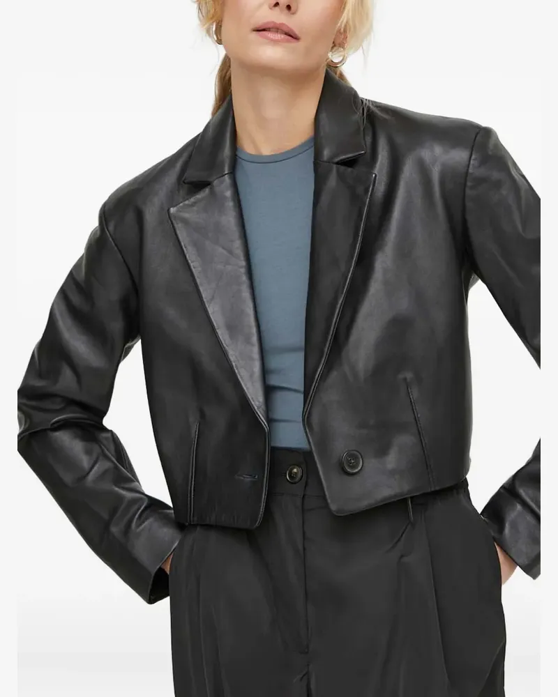 Won Hundred button-up jacket - Schwarz Schwarz