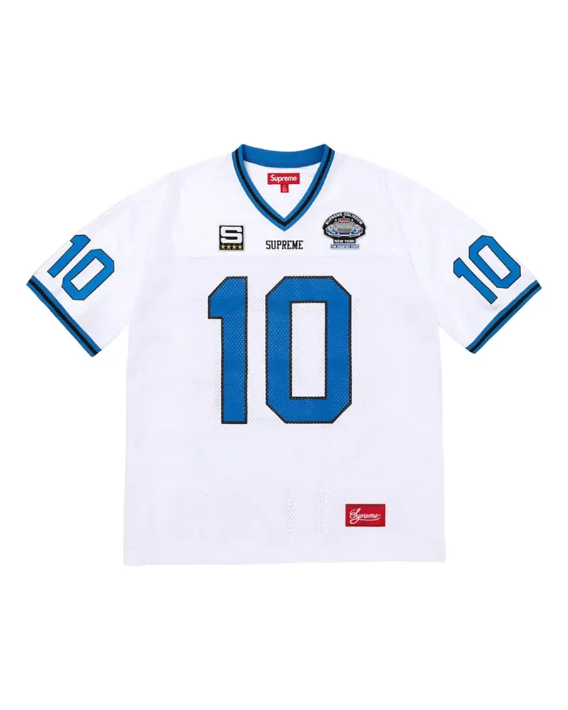 Supreme Being football jersey - Weiß Weiß