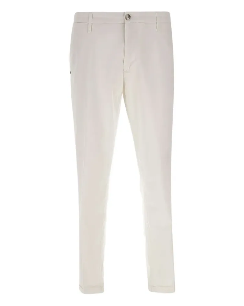 Re-HasH Murcha welt-pocket turn-up trousers - Weiß Weiß