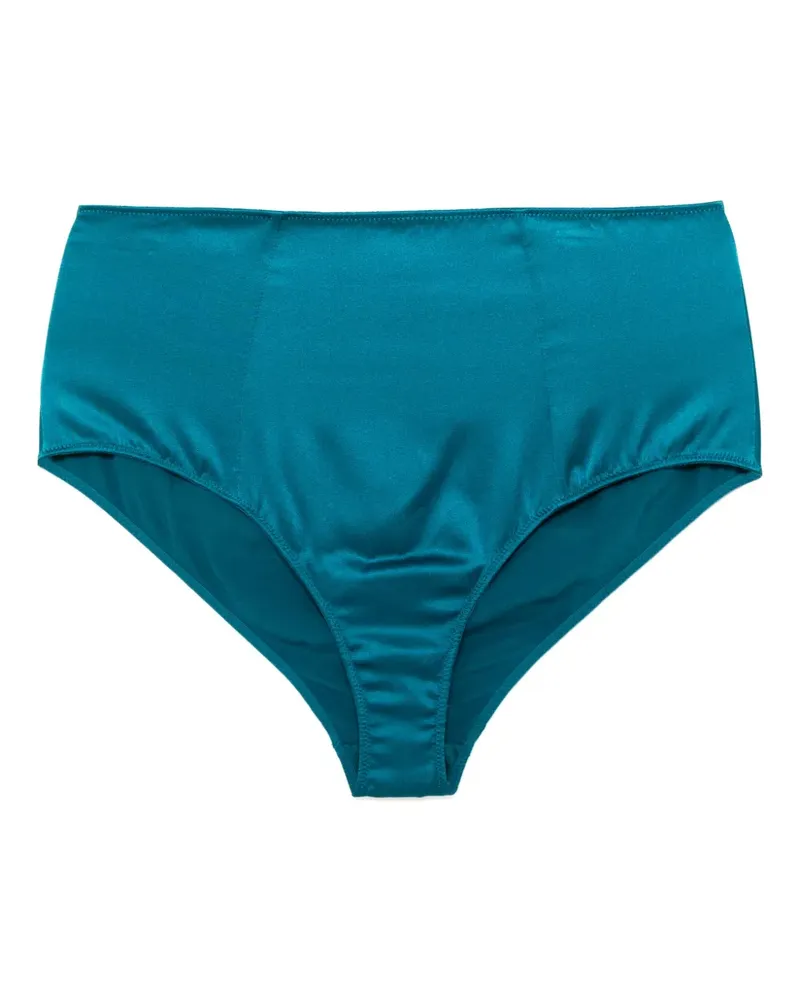 Kiki De Montparnasse Tous les Jours Slip mit hohem Bund - Blau Blau