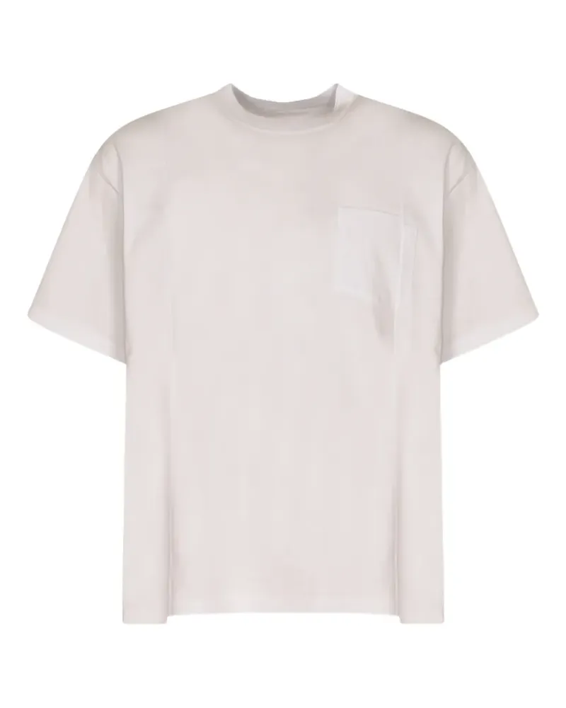 Sacai pocket T-shirt - Nude Nude