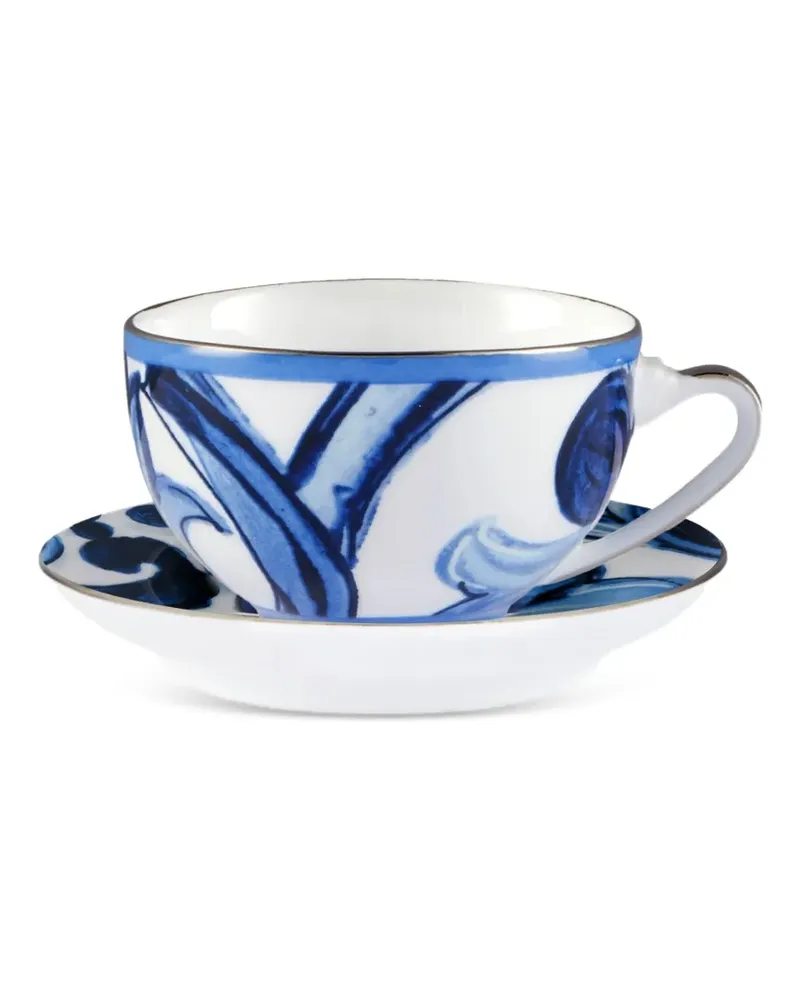 Dolce & Gabbana Blu Mediterraneo Teeservice - Weiß Weiß